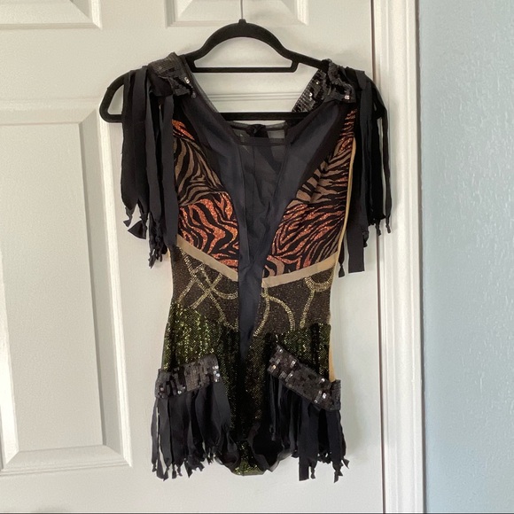 Intimates & Sleepwear Vtg Handmade Funky Leotard Halloween Costume